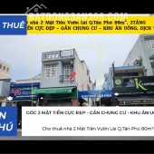 Cho thuê nhà 2 Mặt Tiền Vườn Lài Q.Tân Phú 80m², 2TẦNG, 20Triệu - GẦN CHUNG CƯ